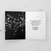 Christmas Lake Michigan Sunset Kaart (Binnen)