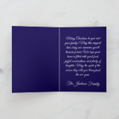 Christmas lamb Folded Greeting Card Kaart (Binnen)