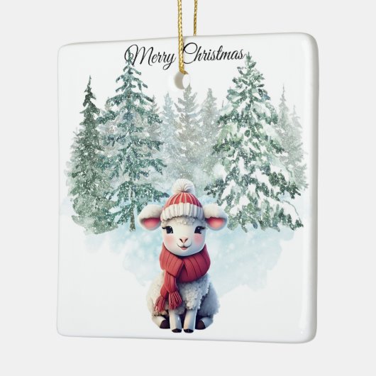 Christmas Lamb Ornament (Links)