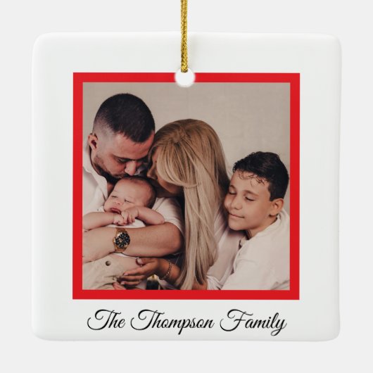 Christmas Lamb Ornament (Achterkant)