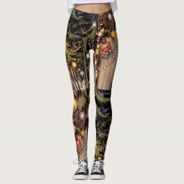 Christmas Lane-Leggings Leggings