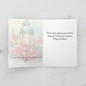 Christmas Lantern Greeting Card Feestdagen Kaart (Binnen)