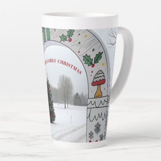 Christmas Latte Mok (Rechterhoek)