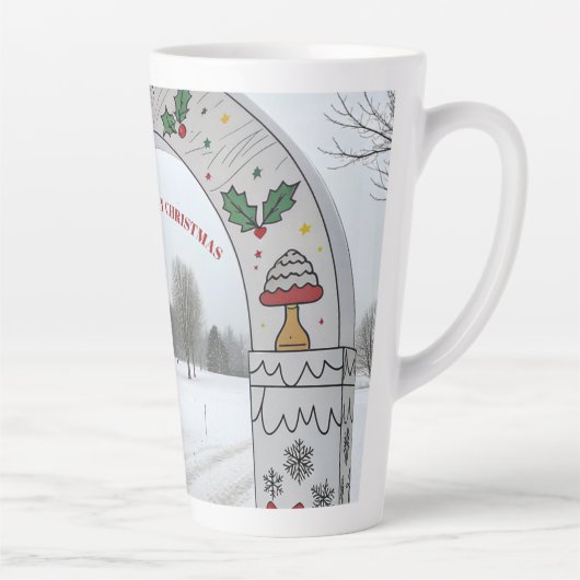 Christmas Latte Mok (Rechts)