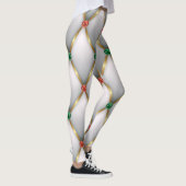 Christmas Leggings – Festive Holiday Pattern  (Rechts)
