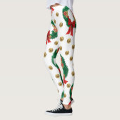 Christmas Leggings – Festive Holiday Pattern  (Links)