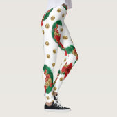Christmas Leggings – Festive Holiday Pattern  (Rechts)