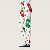 Christmas Leggings – Festive Holiday Pattern  (Links)