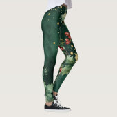 Christmas Leggings – Festive Holiday Pattern  (Rechts)