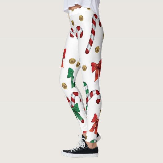 Christmas Leggings – Festive Holiday Pattern (Links)