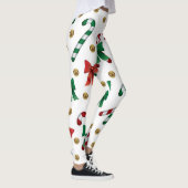 Christmas Leggings – Festive Holiday Pattern  (Rechts)