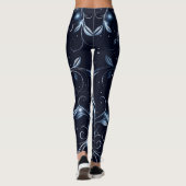 Christmas Leggings – Festive Holiday Pattern  (Achterkant)