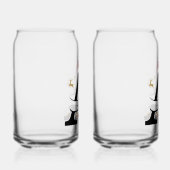 Christmas Letter A Initial – Festive Holiday Desig Blikvorm Glas (Rechts)