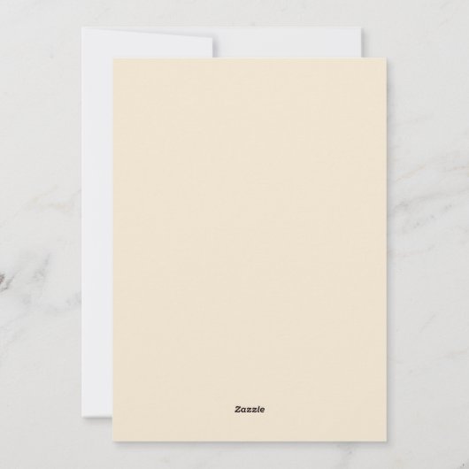 Christmas Letter From Santa Feestdagenkaart (Achterkant)