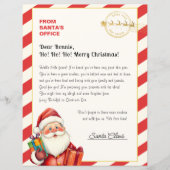 Christmas Letter From Santa From North Pole Office (Voorkant)