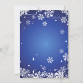 Christmas Letter to Santa Winter Wonderland  Kaart (Achterkant)