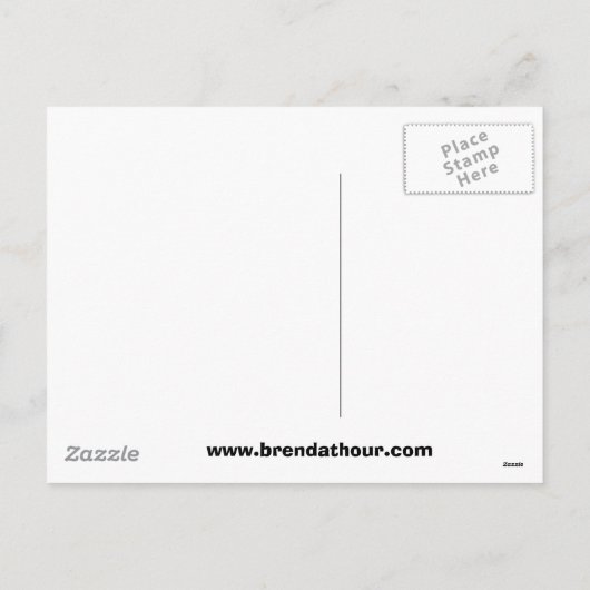 Christmas Light Briefkaart (Achterkant)