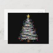 Christmas Light Tree Holiday Feestdagenkaart (Voorkant / Achterkant)