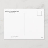 CHRISTMAS LIGHTS AAN DE KIJKCHRISTMAS FEESTDAGENKAART (Achterkant)