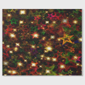 Christmas Lights Cadeaupapier (Vlak)