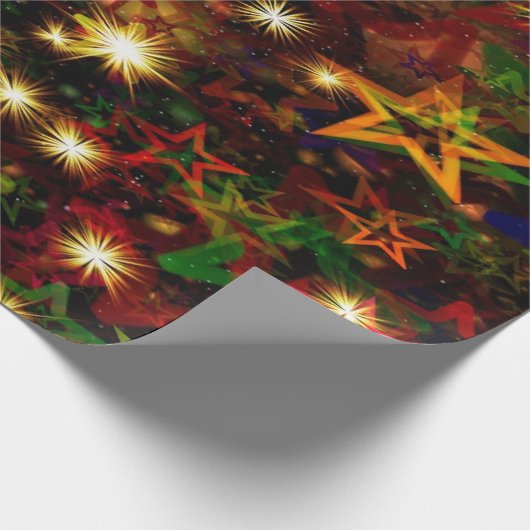 Christmas Lights Cadeaupapier (Hoek)