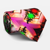 Christmas lights celebration fancy fun stropdas (Opgerold)