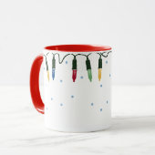 Christmas lights cup mok (Voorkant links)