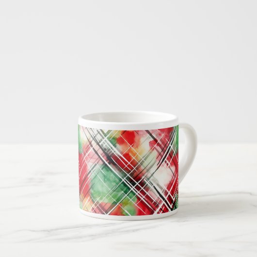 Christmas Lights Espresso Mug Espresso Kop (Voorkant rechts)