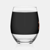 Christmas Lights French Bulldogs Xmas Frenchie Dog Wijnglas Zonder Voet (Rechts)