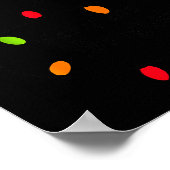 Christmas Lights Fun Holiday Novelty Bulb Strands  Poster (Hoek)