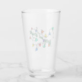 Christmas lights glas (Achterkant)