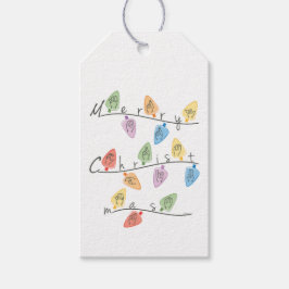 Christmas Lights in Sign Language Cadeaulabel