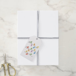 Christmas Lights in Sign Language Cadeaulabel