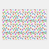 Christmas Lights In The Snow Inpakpapier Vel (Voorkant 2)