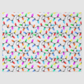 Christmas Lights In The Snow Tissuepapier (Voorkant)