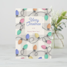 Christmas lights kaart