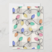 Christmas lights kaart (Achterkant)