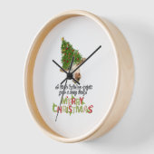 Christmas Lights Koe Lovers Classic T-shirt (Hoek)