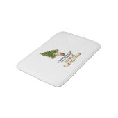 Christmas Lights Koe Lovers Classic T-shirt Badmat (Gekanteld)