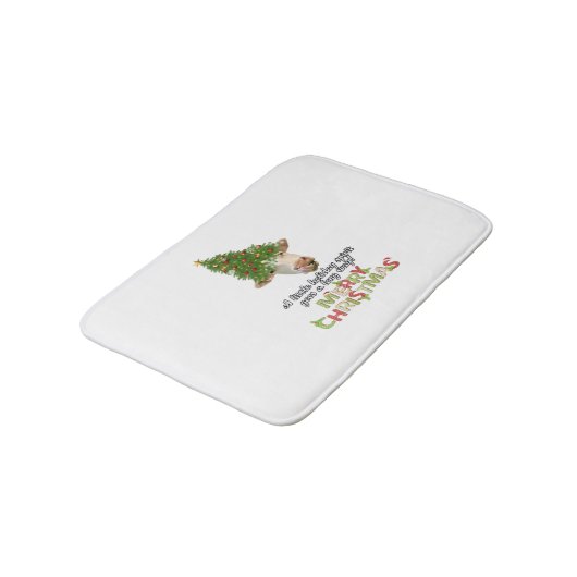 Christmas Lights Koe Lovers Classic T-shirt Badmat (Gekanteld)