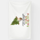 Christmas Lights Koe Lovers Classic T-shirt Spandoek (Verticaal)