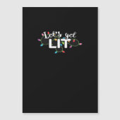 Christmas Lights Let's Get Lit Gift Classic (Voorkant)