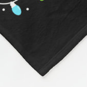 Christmas Lights Meme Claus Family Matching Xmas P Fleece Deken (Hoek)