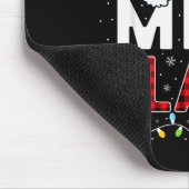 Christmas Lights Mimi Claus Family Matching Xmas P Muismat (Hoek)