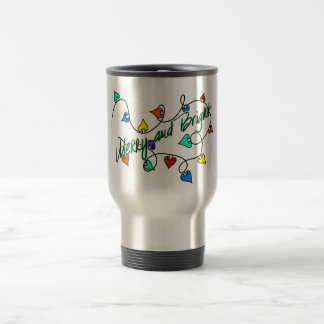 Christmas lights mug reisbeker