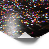 CHRISTMAS LIGHTS OP DE ROCK FOTO AFDRUK (Hoek)