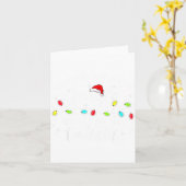 Christmas Lights Probably Just Gonna Jingle Some O Kaart (Gele Bloem)