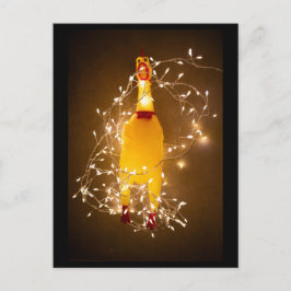 Christmas Lights Rubber Chicken Briefkaart