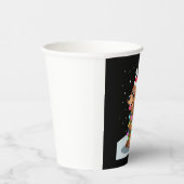 Christmas Lights Soft Coated Wheaten Terrier Dog T Papieren Bekers (Rechts)