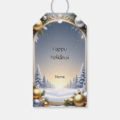 Christmas Lijst Gift Label Cadeaulabel (Achterkant)